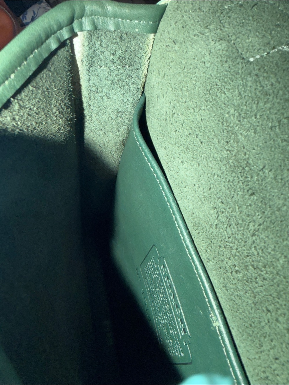 Vintage Coach Station Bag ( Forest Green ) - Picture 10 of 13